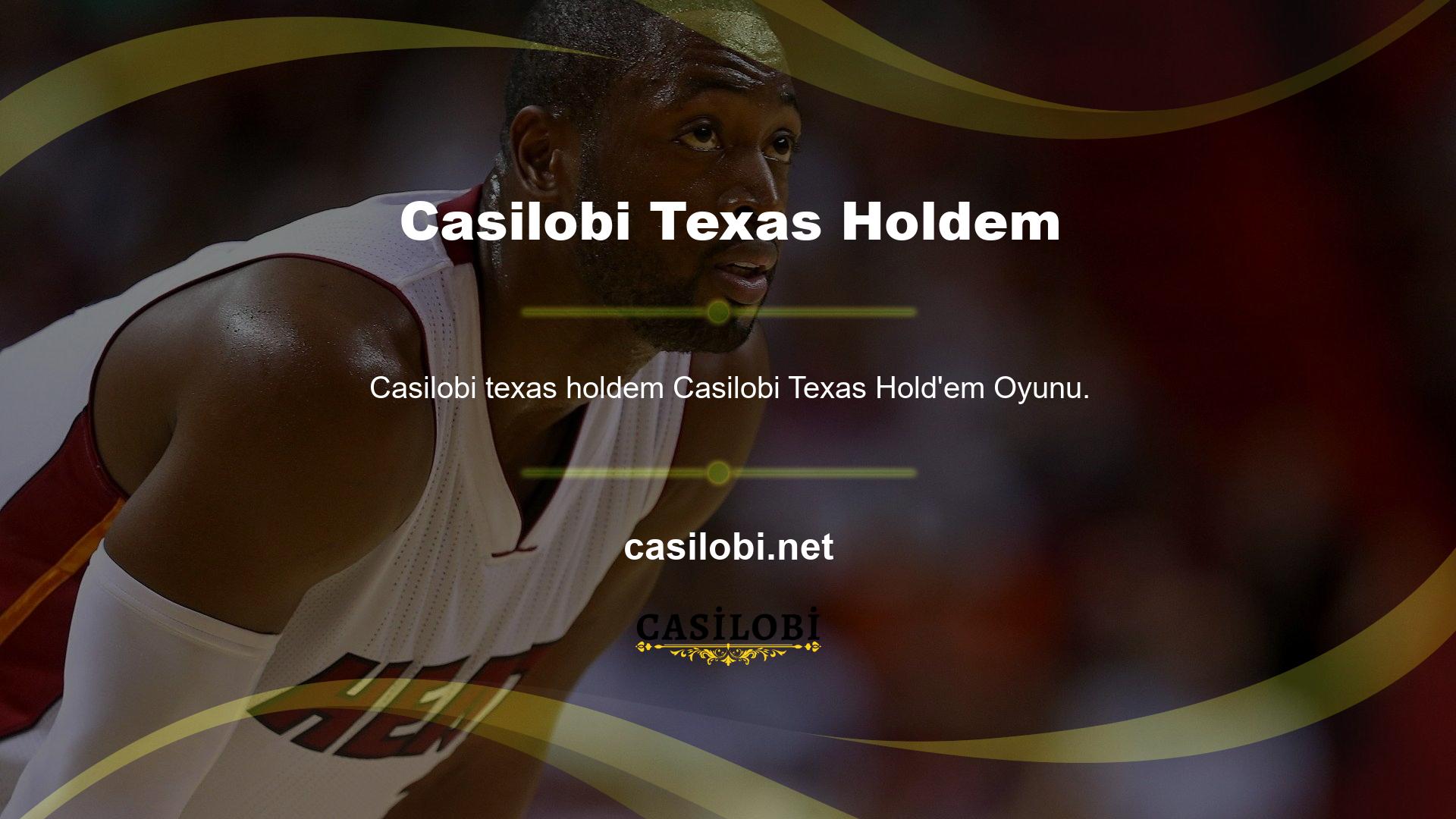 Casilobi Texas Hold'em canlı olarak oynanabilir mi? Daha fazla bilgi edinmek için burada bulunan tüm canlı casino severler için en güncel ve birinci sınıf ticaret verilerine sahibiz